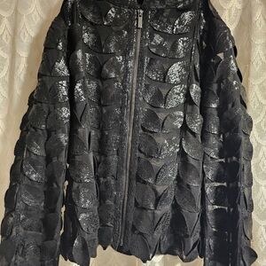 Black Sequin Women's Jacket